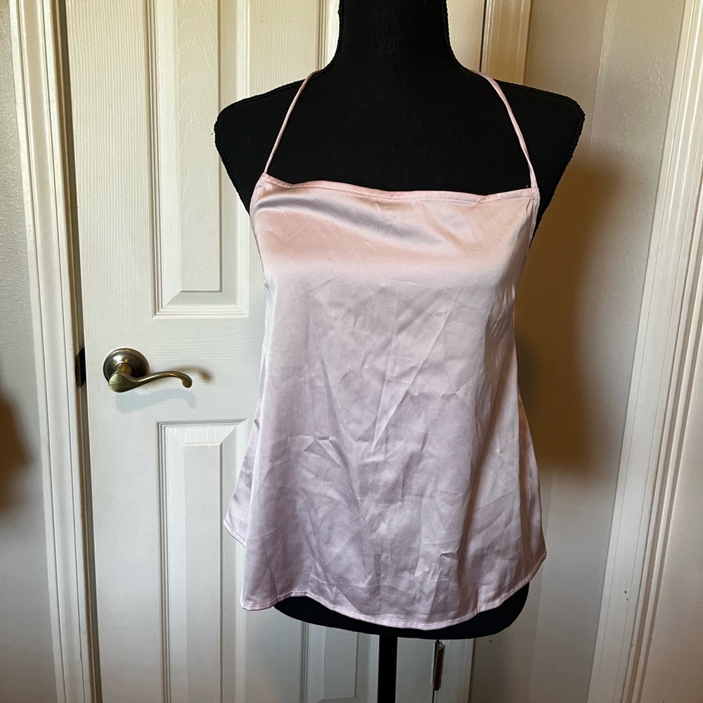 Super Down Silk Tank Top